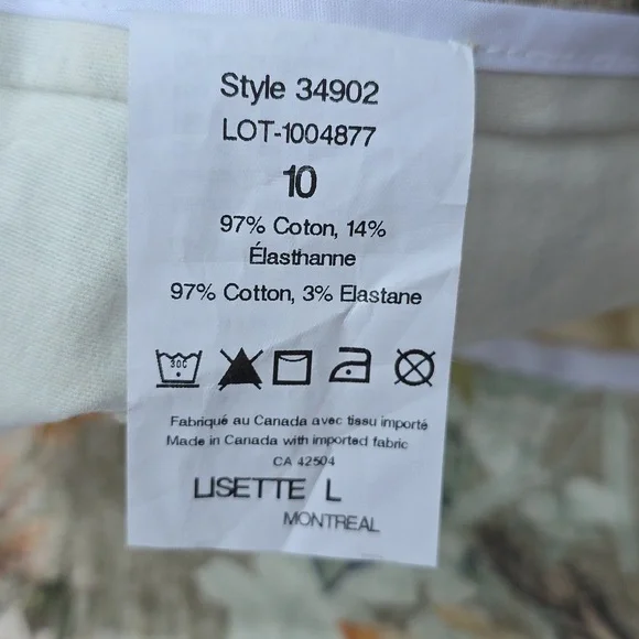 LISETTE Floral Patterned Trousers - Picture 6 of 7